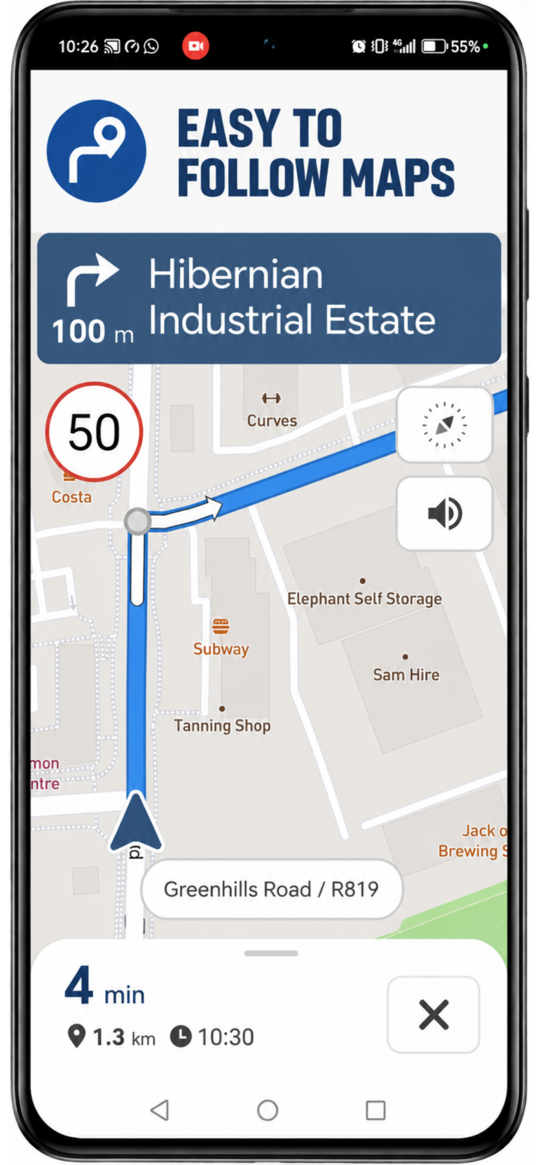 Driving test routes Tallaght